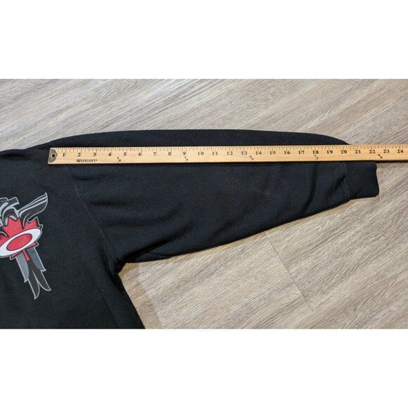 2010 Olympics Oakley Totem Canada Native Hoodie Size Medium Vintage Rare - Picture 12 of 12
